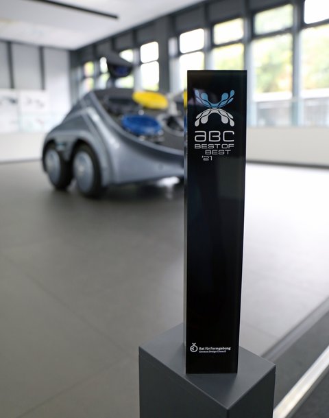 EDAG Group gewinnt als „Best of Best“ den ABC Award 2021 in der Kategorie „Smart & Digital“ für das Mobilitätskonzept „EDAG CityBot“